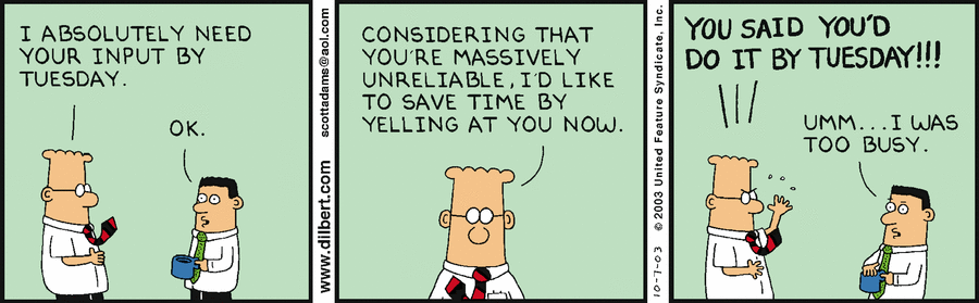 Dilbert Cartoon